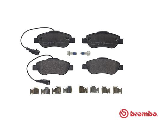 A.B.S. P 24 150 BREMBO Bremsbelagsatz, Scheibenbremse